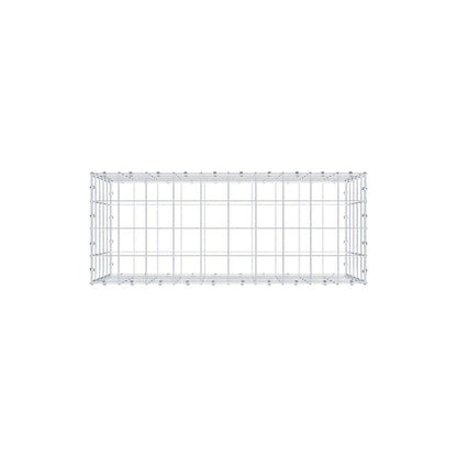 Schanskorf 100 cm x 50 cm x 40 cm (L x H x D), maaswijdte 10 x 10 cm, spiraalring