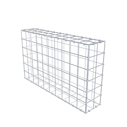 Gabion 100 cm x 60 cm x 20 cm (L x H x P), mailles 10 x 10 cm, anneau en spirale