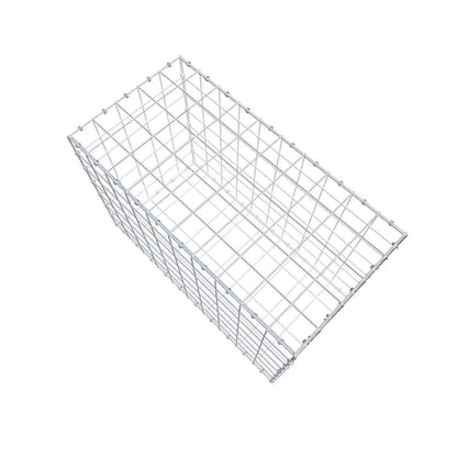 Gabion 100 cm x 70 cm x 50 cm (L x H x P), mailles 10 x 10 cm, anneau en spirale