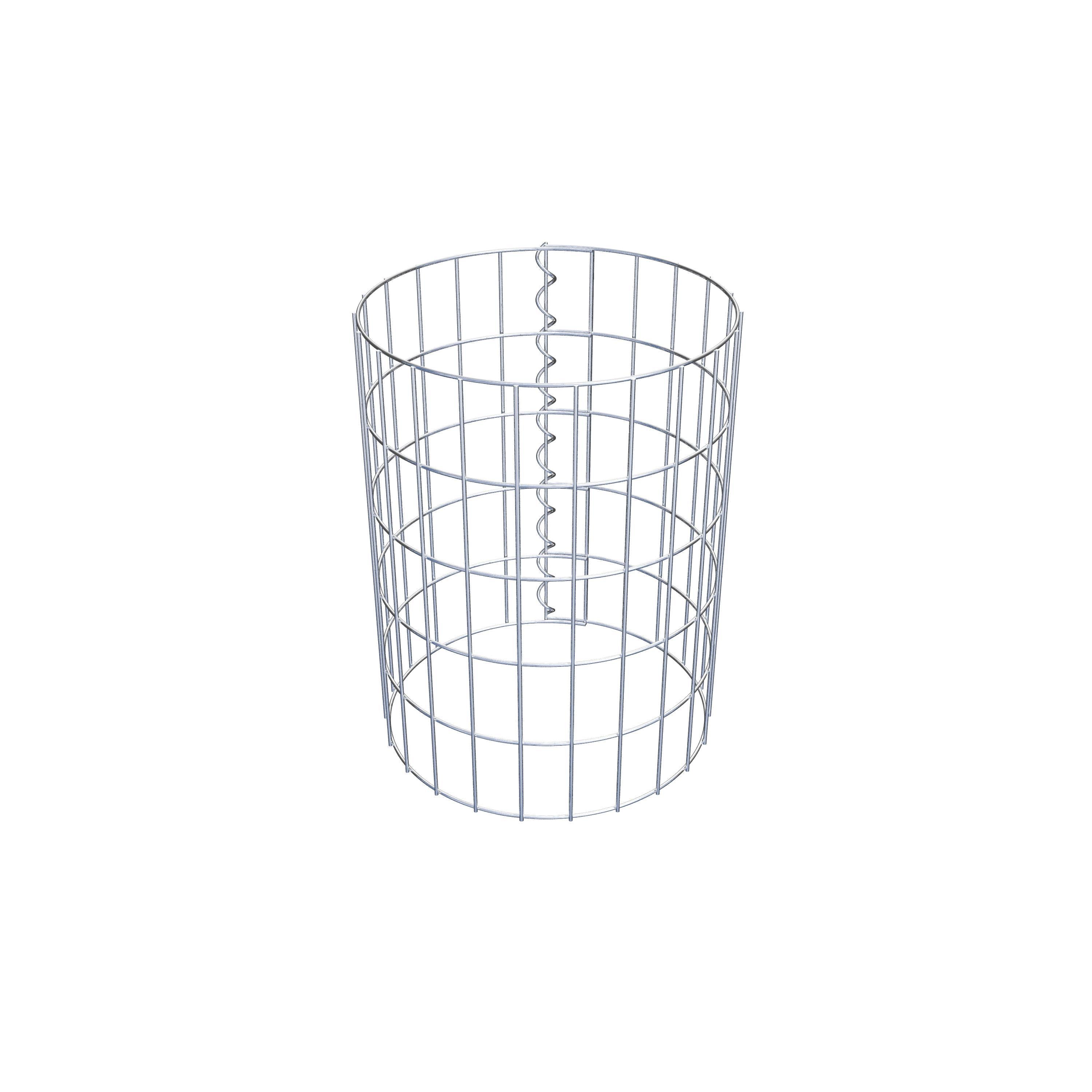 Gabionensäule Durchmesser 37 cm, MW 5 x 10 cm rund