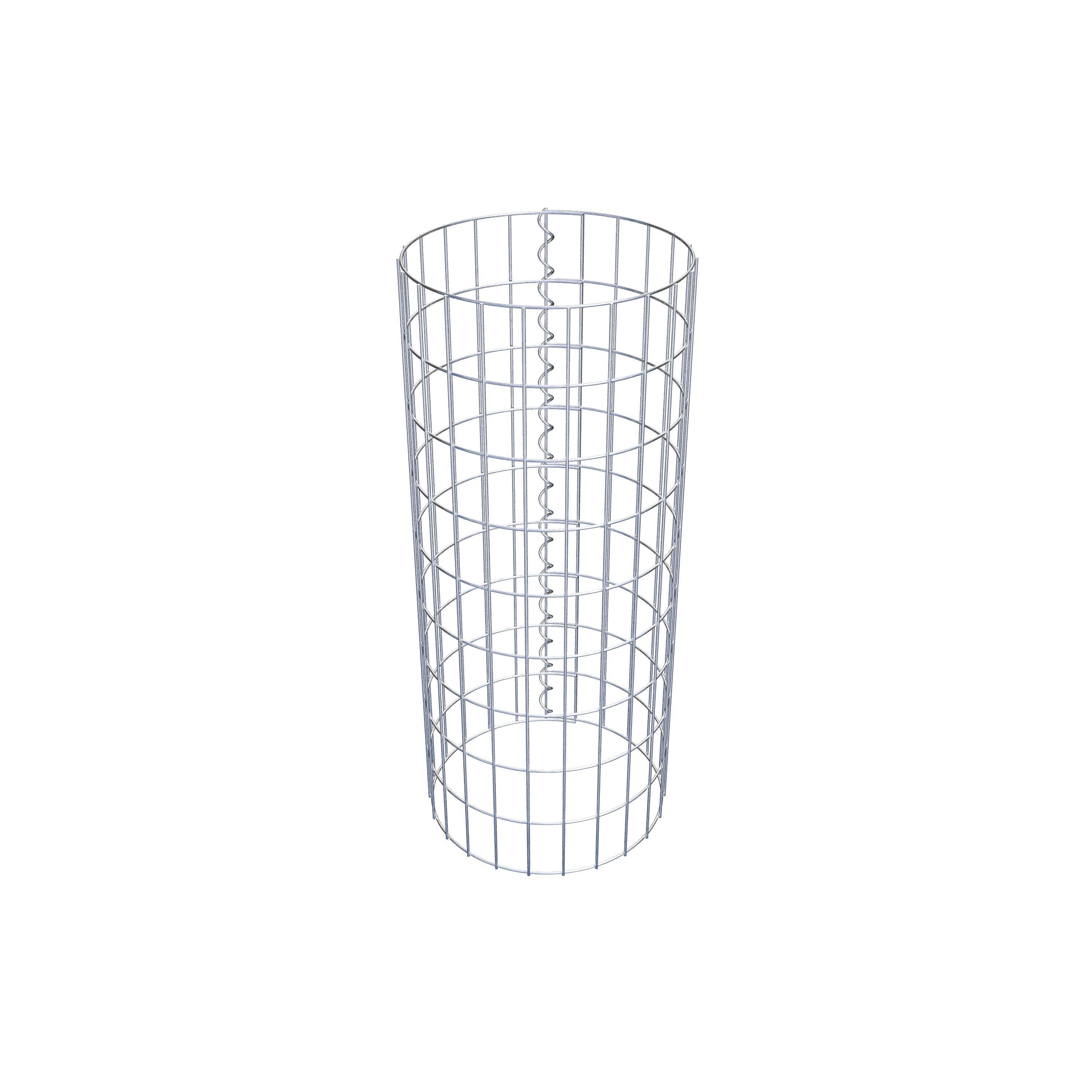 Gabionensäule Durchmesser 37 cm, MW 5 x 10 cm rund