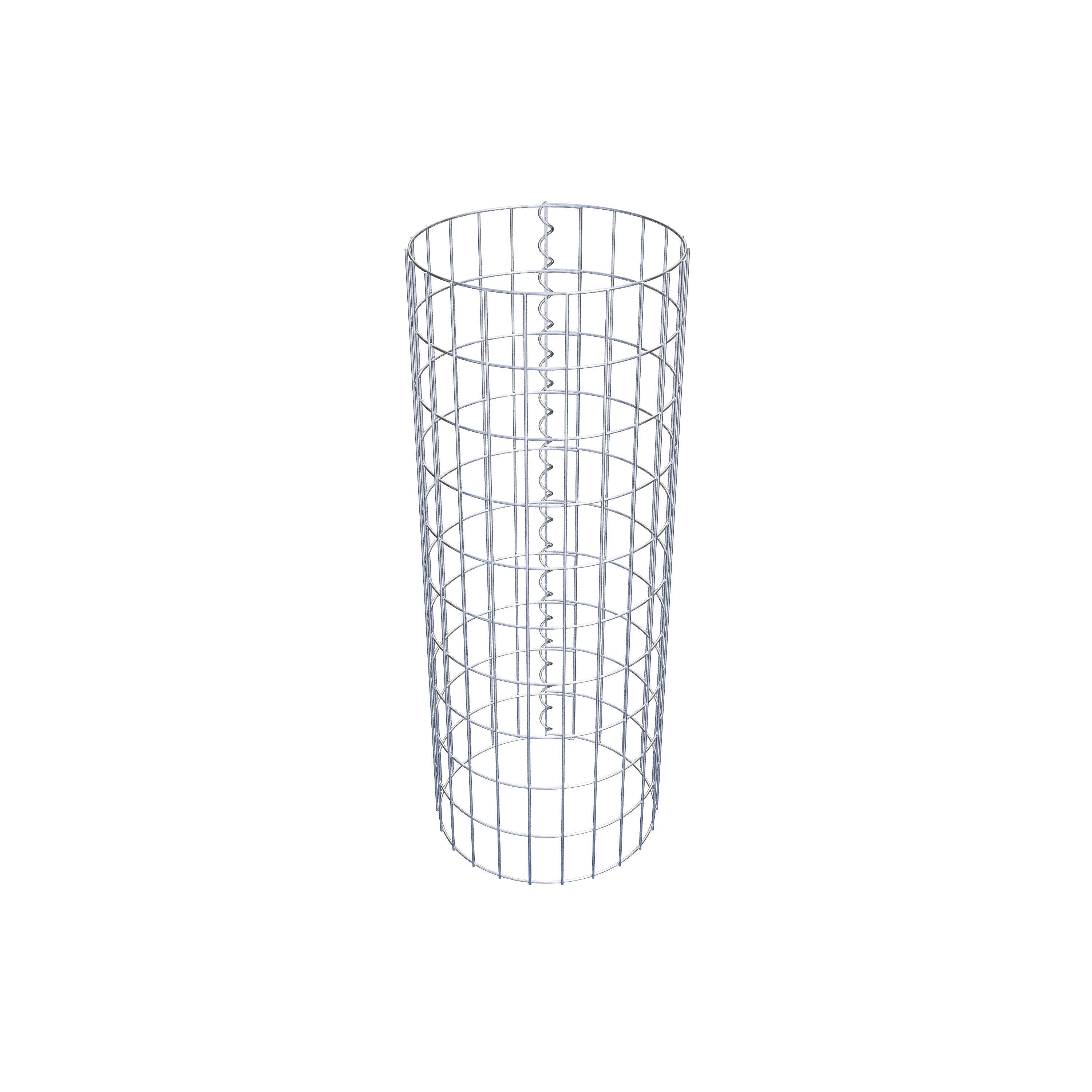 Gabionensäule Durchmesser 37 cm, MW 5 x 10 cm rund