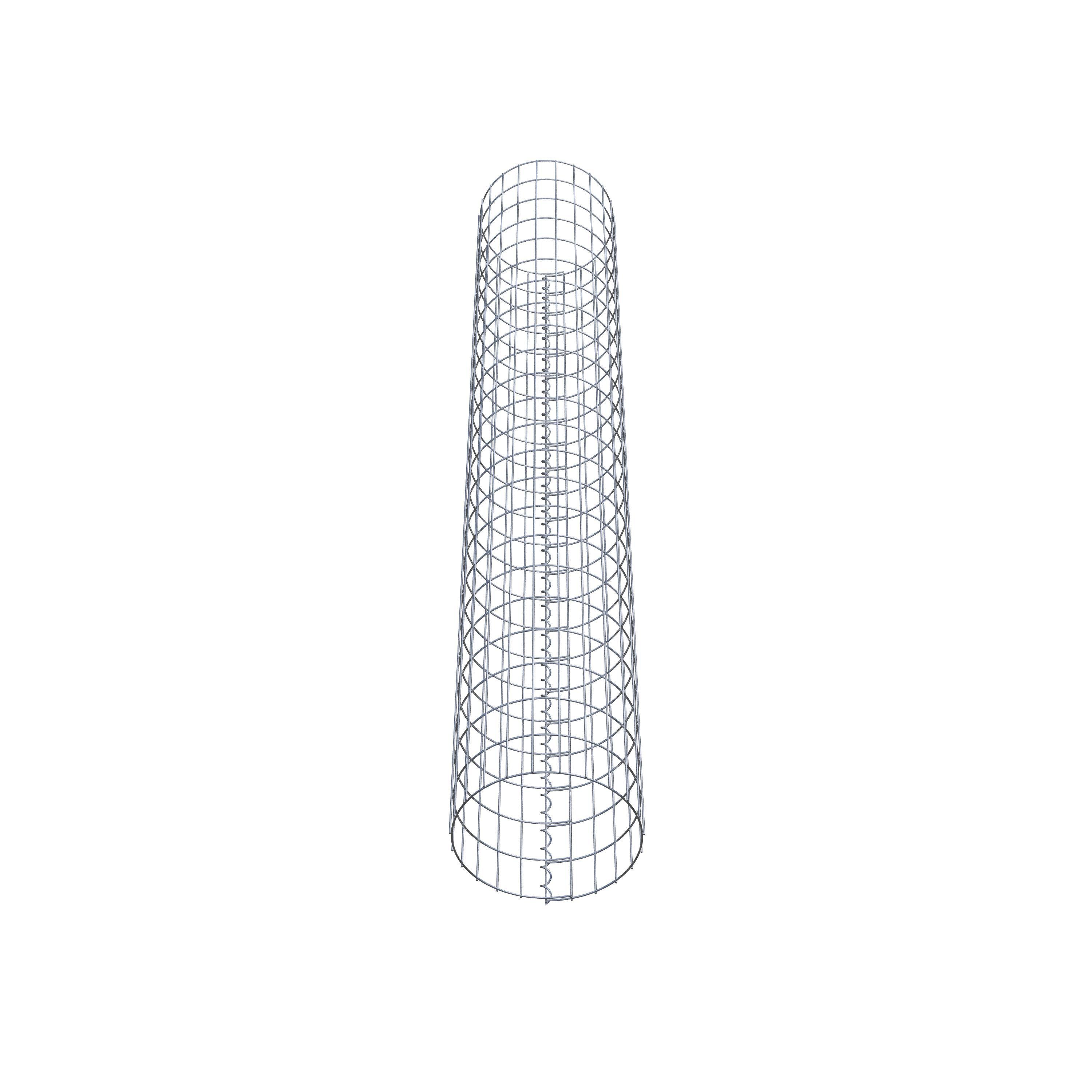 Gabionensäule Durchmesser 37 cm, MW 5 x 10 cm rund