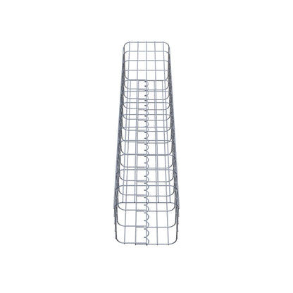 Colonne de gabion 27 x 27 cm, MW 5 x 10 cm carré