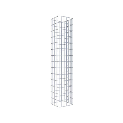 Colonne de gabion 27 x 27 cm, MW 5 x 10 cm carré