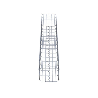 Colonne de gabion 27 x 27 cm, MW 5 x 10 cm carré