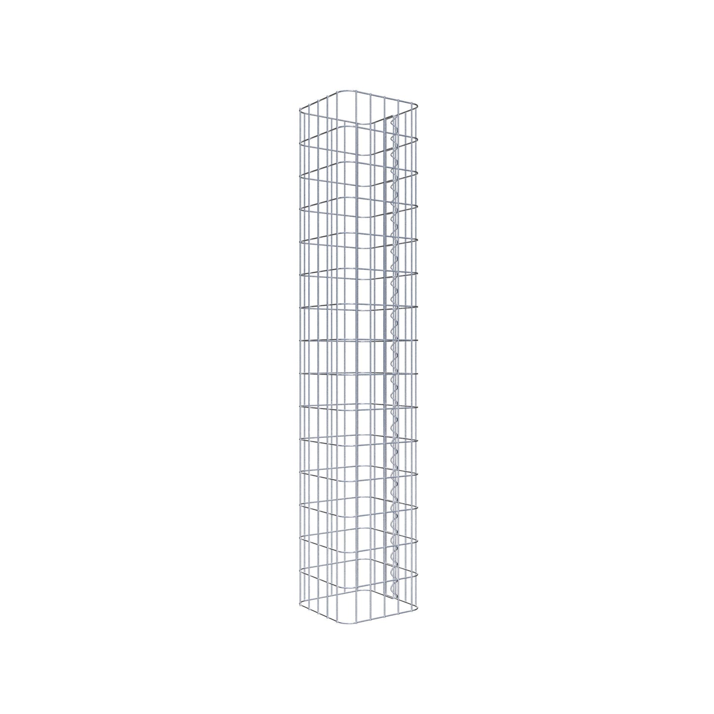 Colonne de gabion 27 x 27 cm, MW 5 x 10 cm carré