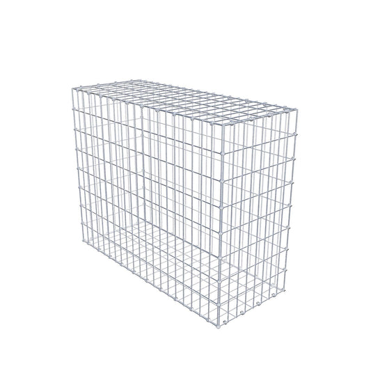 Gabion 100 cm x 80 cm x 40 cm (L x H x P), mailles 5 x 10 cm, anneau en spirale