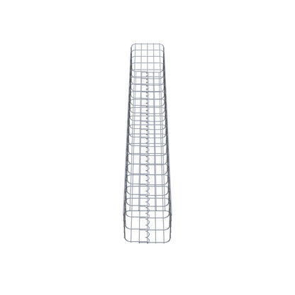 Colonne de gabion 27 x 27 cm, MW 5 x 10 cm carré