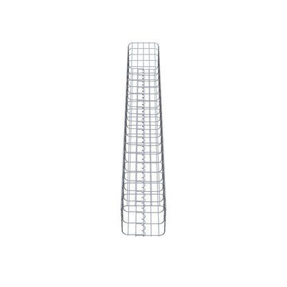 Colonne de gabion 27 x 27 cm, MW 5 x 10 cm carré
