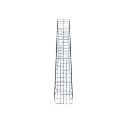 Colonne de gabion 27 x 27 cm, MW 5 x 10 cm carré