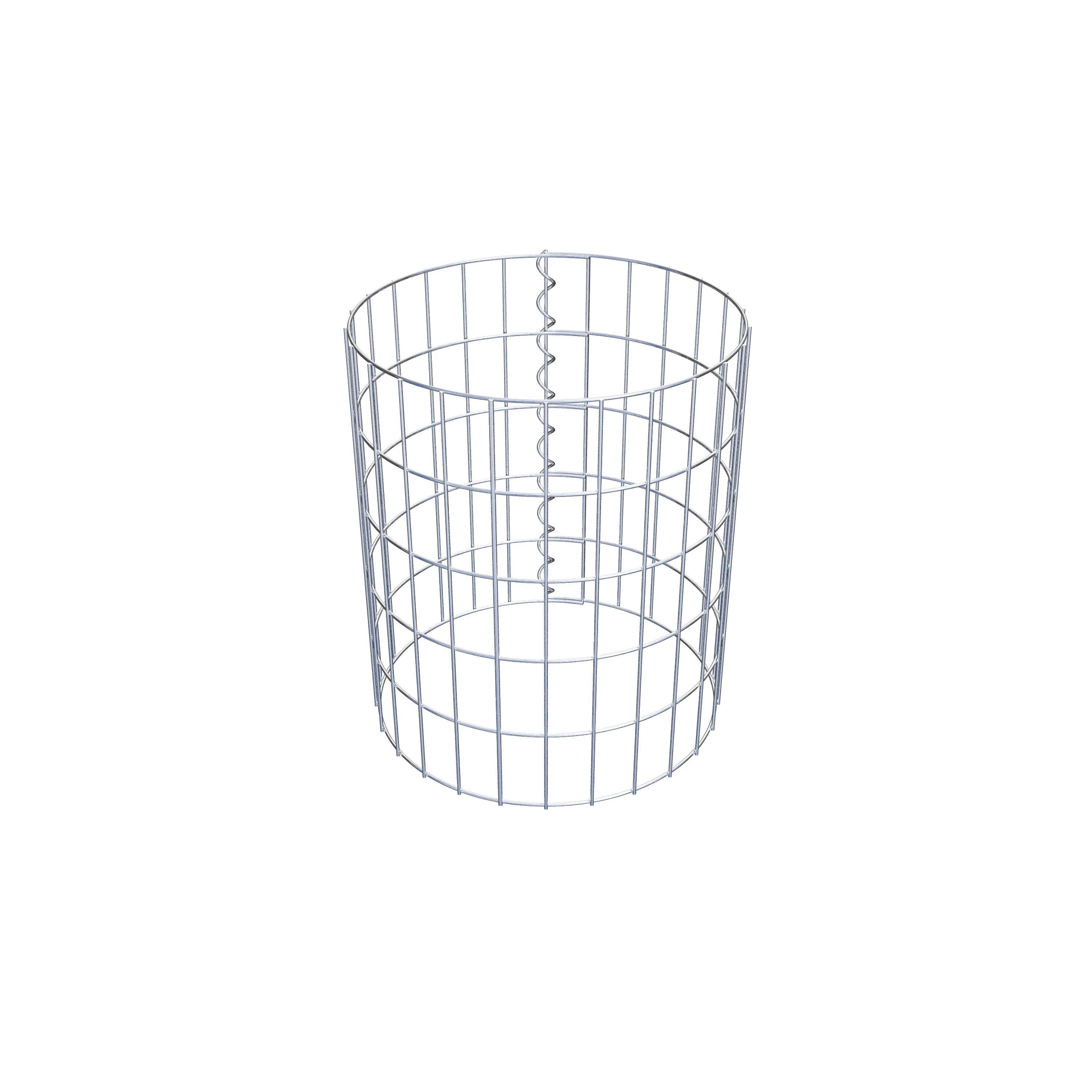 Gabionensäule Durchmesser 42 cm, MW 5 x 10 cm rund