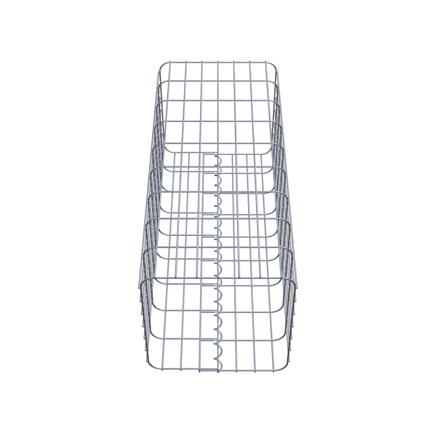 Gabion column 37 x 37 cm, MW 5 x 10 cm square