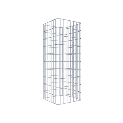 Gabion column 37 x 37 cm, MW 5 x 10 cm square