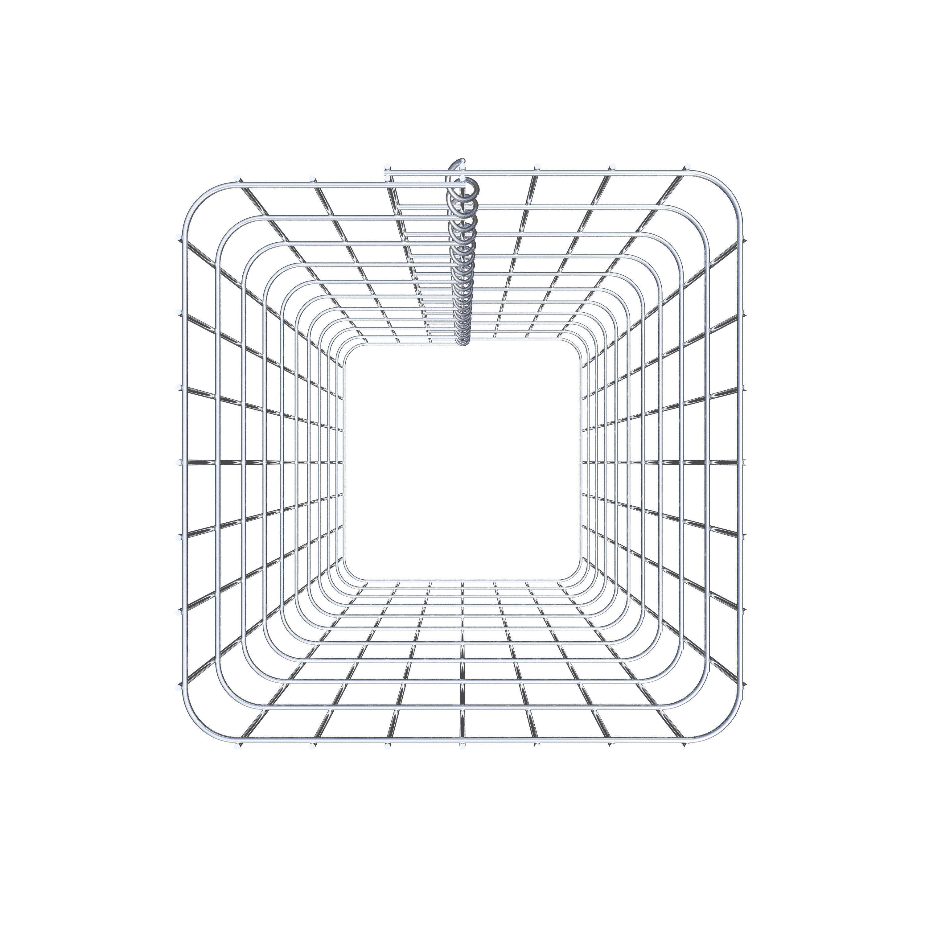 Gabionensäule 37 x 37 cm, MW 5 x 10 cm eckig