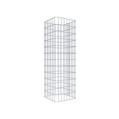 Gabion column 37 x 37 cm, MW 5 x 10 cm square