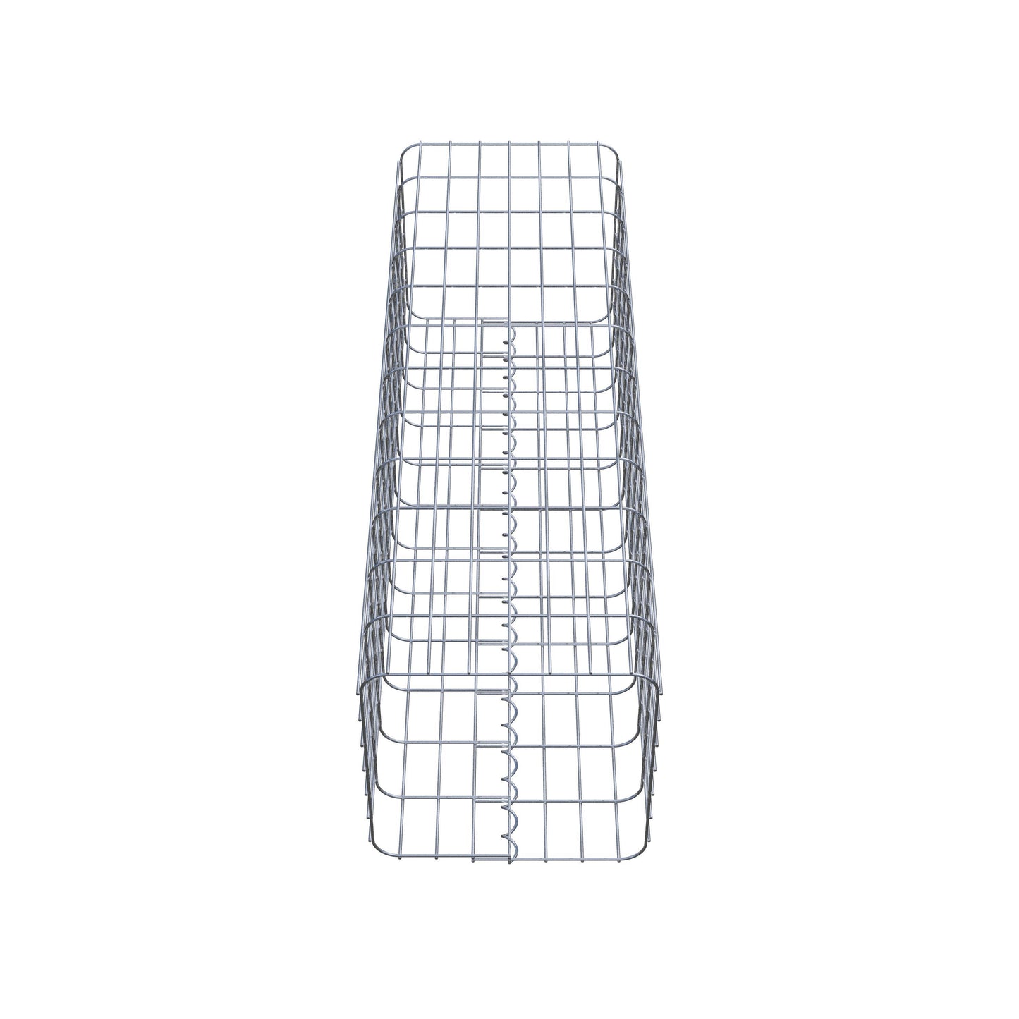 Gabion column 37 x 37 cm, MW 5 x 10 cm square