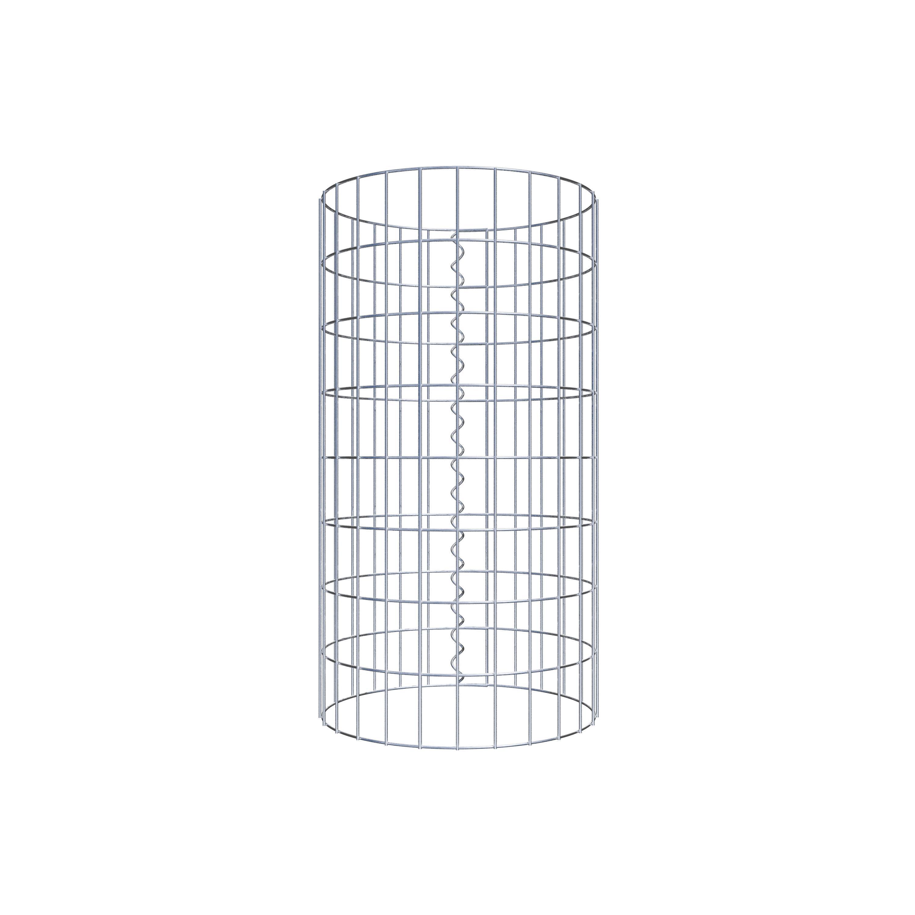 Gabionensäule Durchmesser 42 cm, MW 5 x 10 cm rund