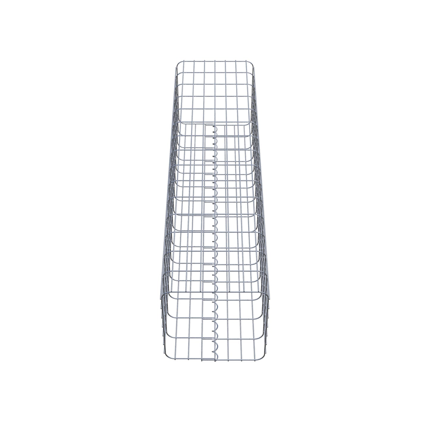 Gabion column 37 x 37 cm, MW 5 x 10 cm square