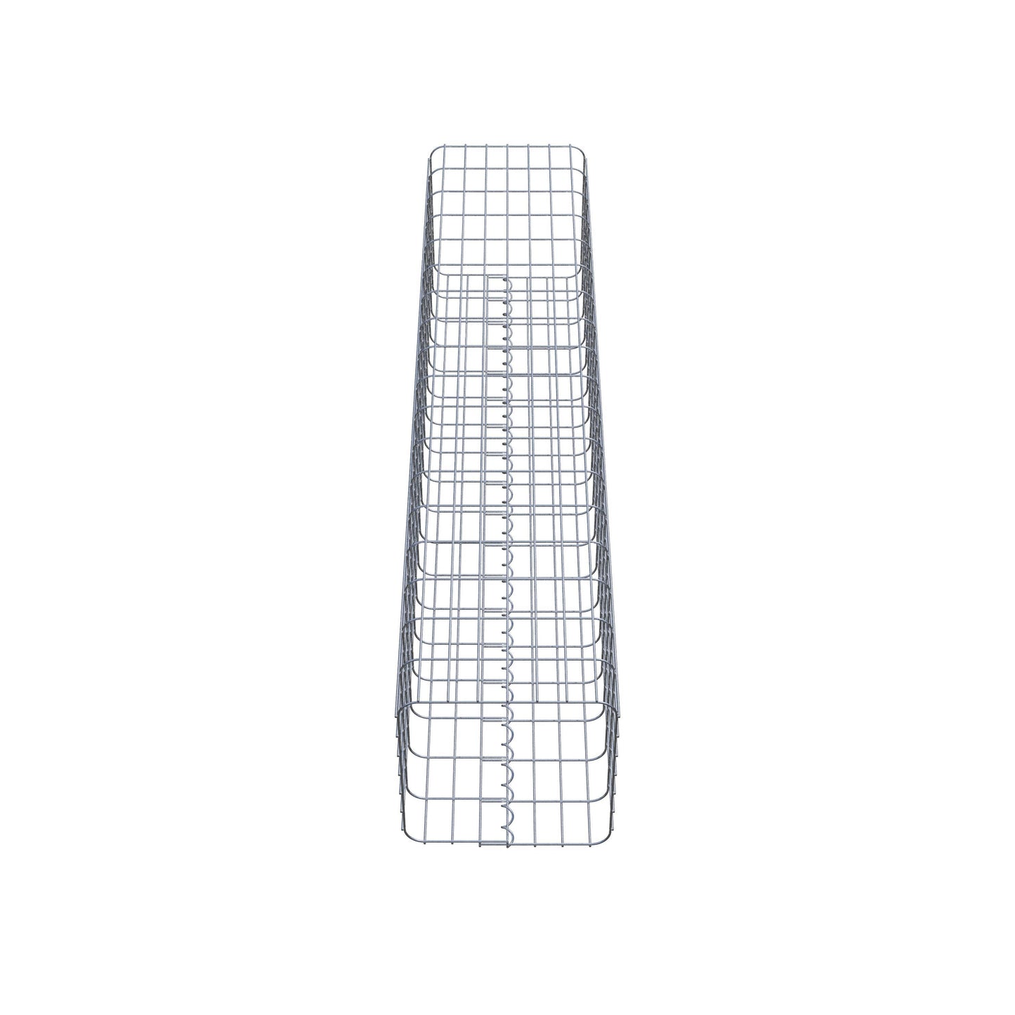 Gabion column 37 x 37 cm, MW 5 x 10 cm square