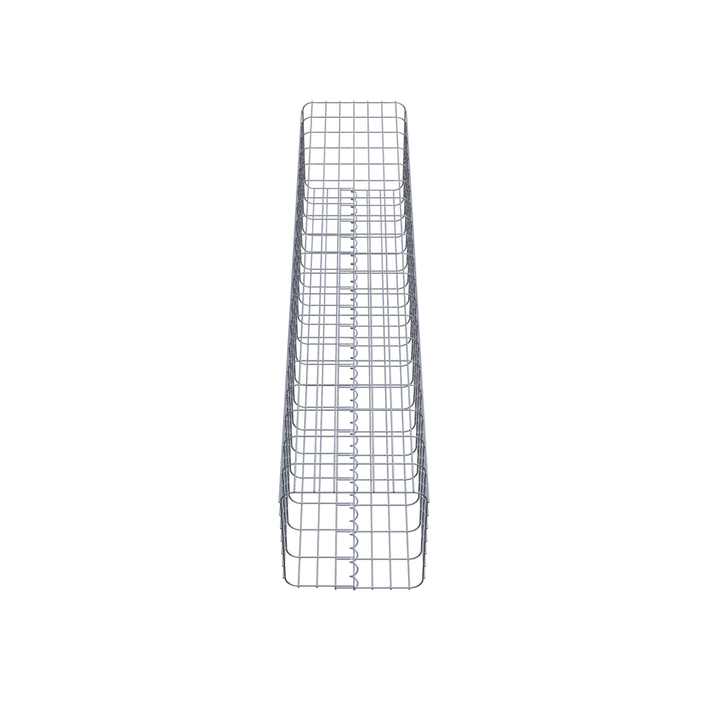 Gabion column 37 x 37 cm, MW 5 x 10 cm square