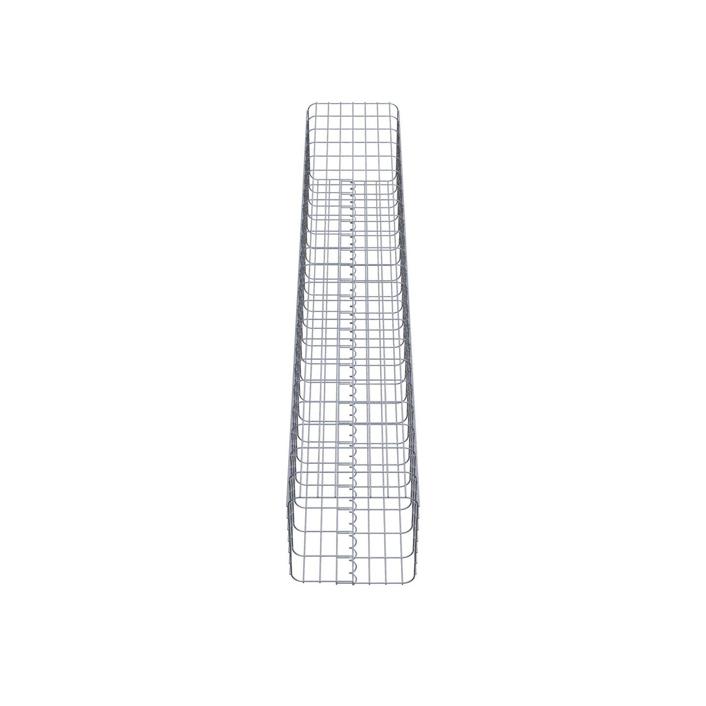Gabion column 37 x 37 cm, MW 5 x 10 cm square