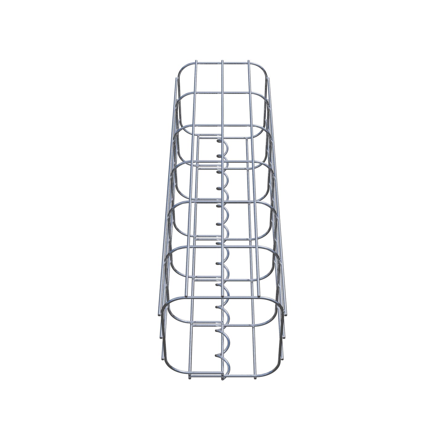 Colonne de gabion 17 x 17 cm, MW 5 x 10 cm carré