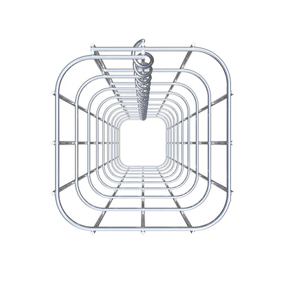 Colonne de gabion 17 x 17 cm, MW 5 x 10 cm carré