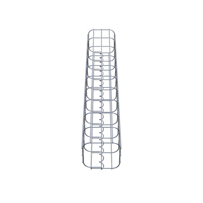 Colonne de gabion 17 x 17 cm, MW 5 x 10 cm carré