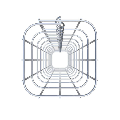 Colonne de gabion 17 x 17 cm, MW 5 x 10 cm carré