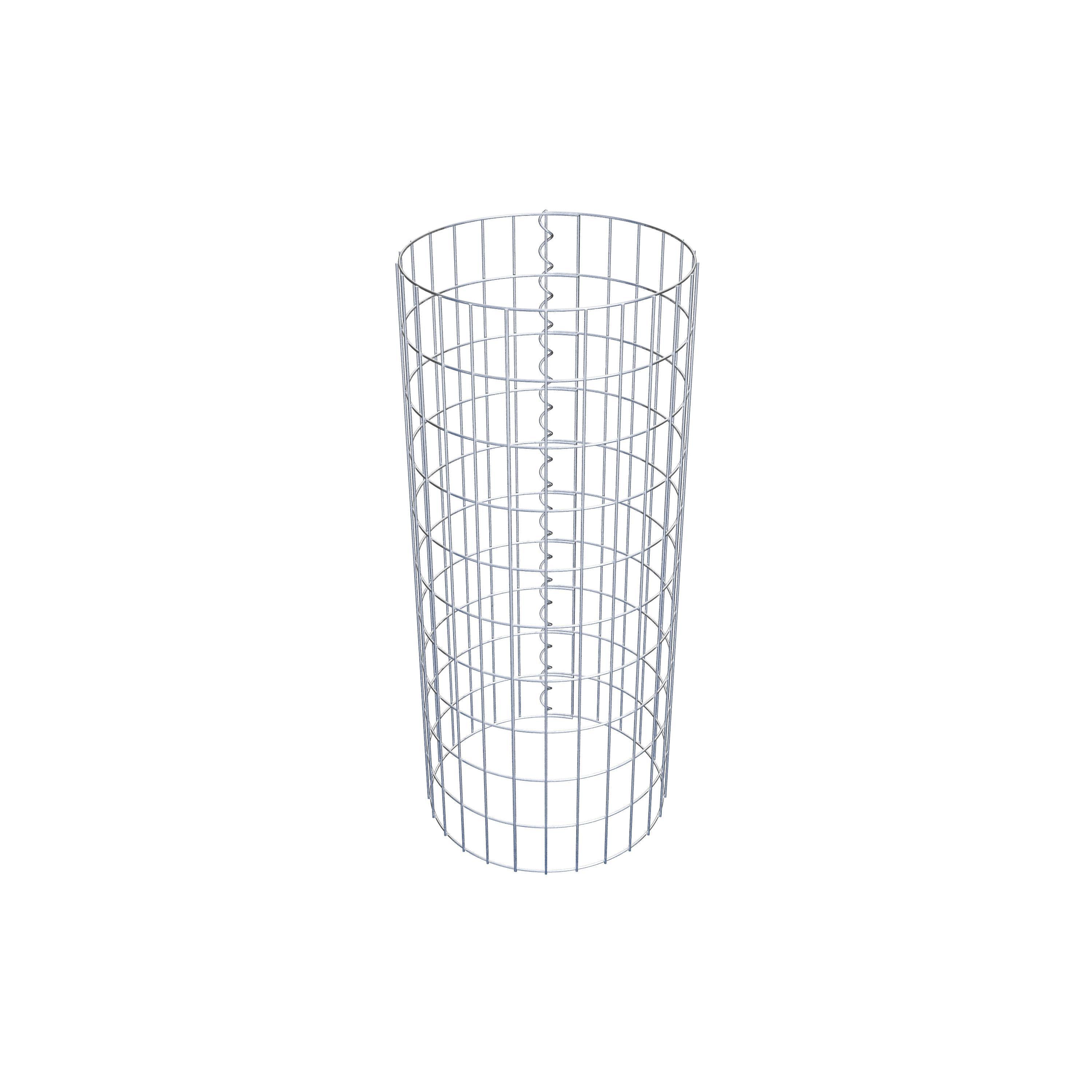 Gabionensäule Durchmesser 42 cm, MW 5 x 10 cm rund