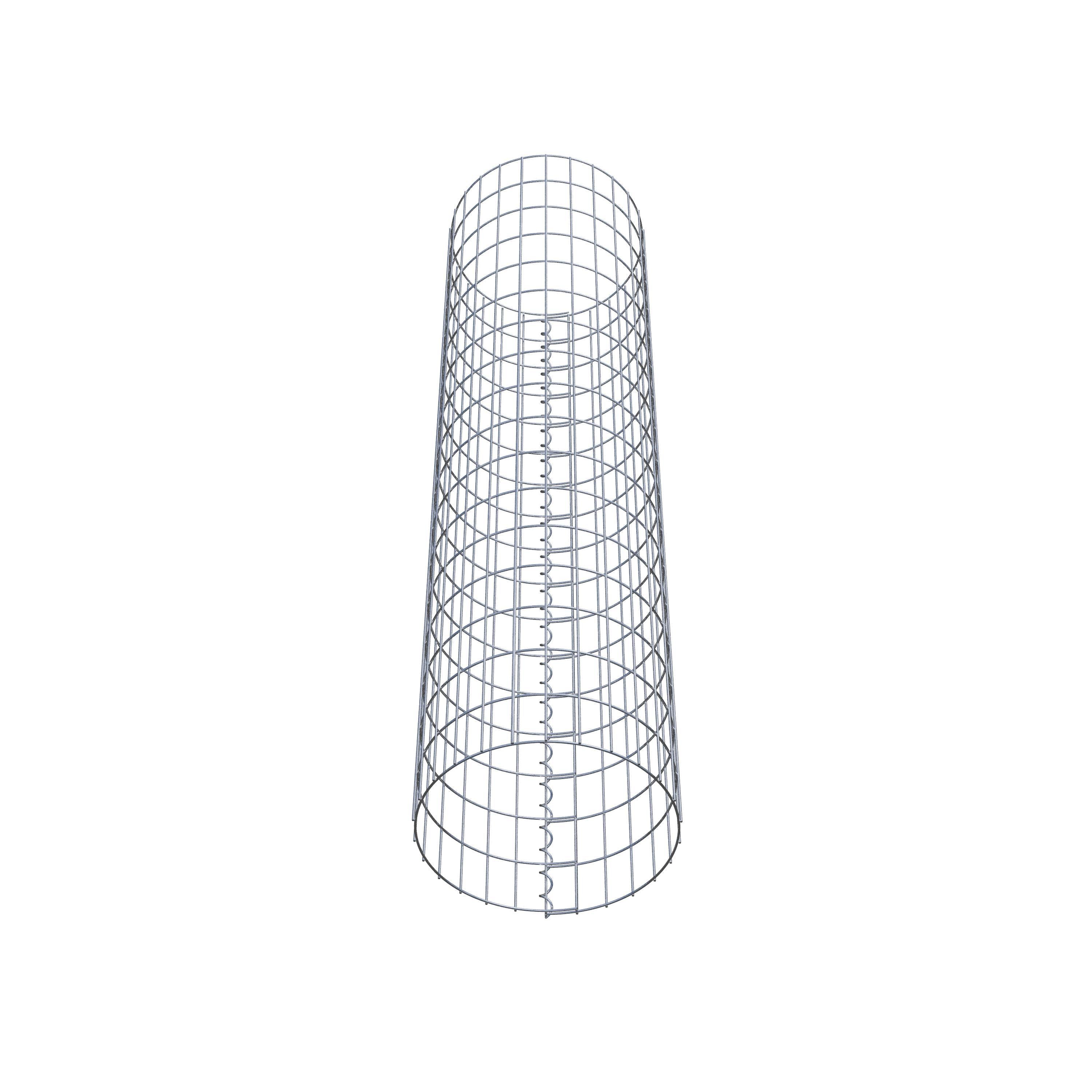 Gabionensäule Durchmesser 42 cm, MW 5 x 10 cm rund