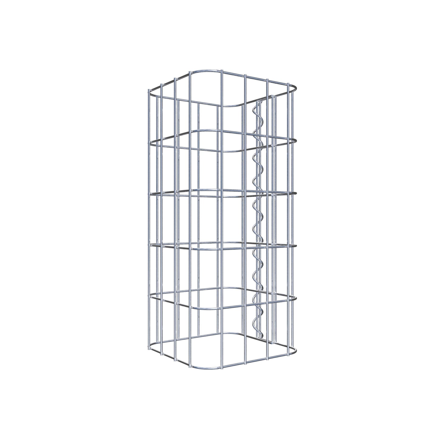 Gabion column 22 x 22 cm, MW 5 x 10 cm square