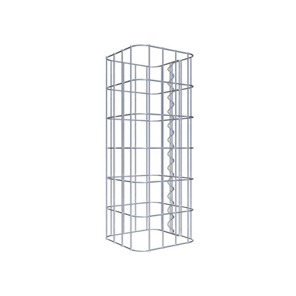 Gabion column 22 x 22 cm, MW 5 x 10 cm square