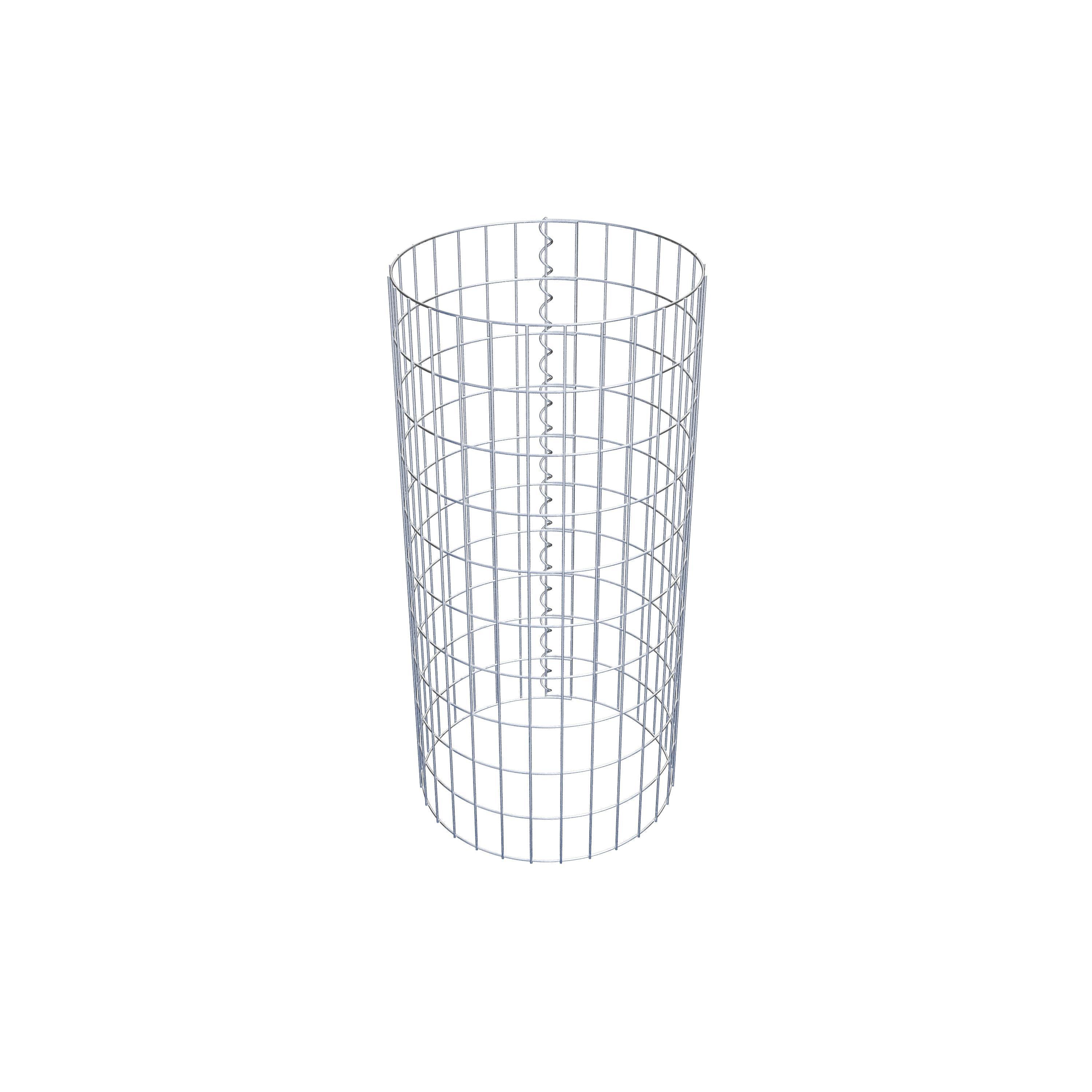 Columna de gaviones diámetro 47 cm, MW 5 x 10 cm redonda