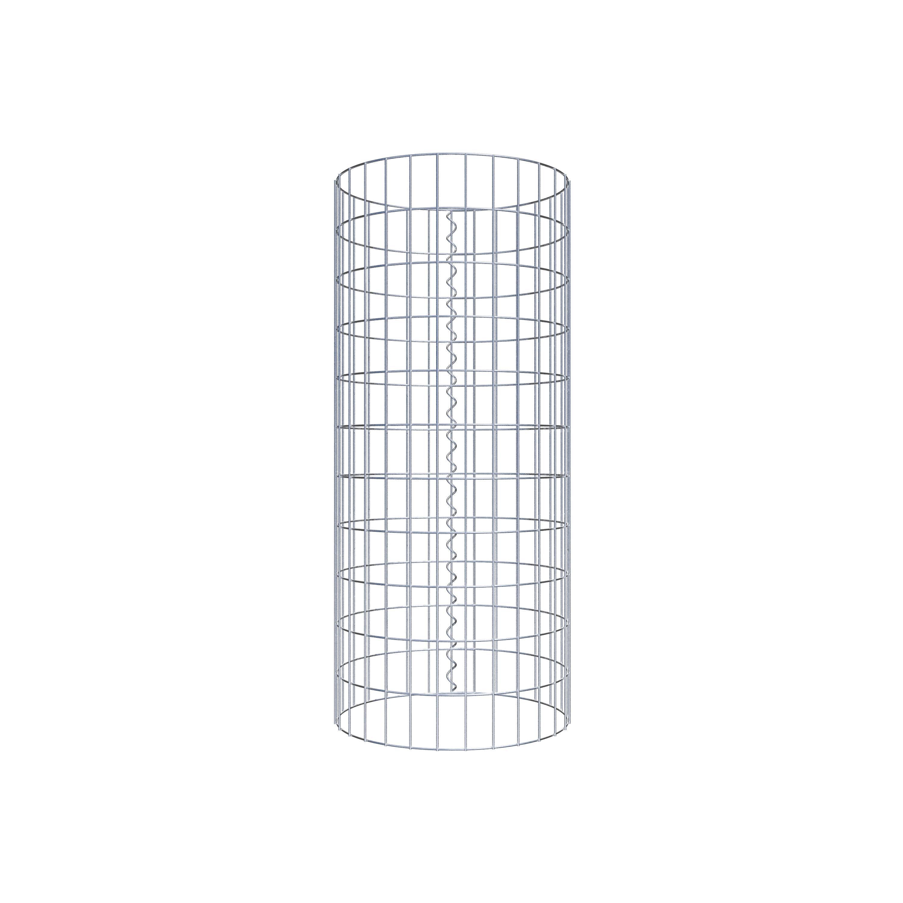 Columna de gaviones diámetro 47 cm, MW 5 x 10 cm redonda