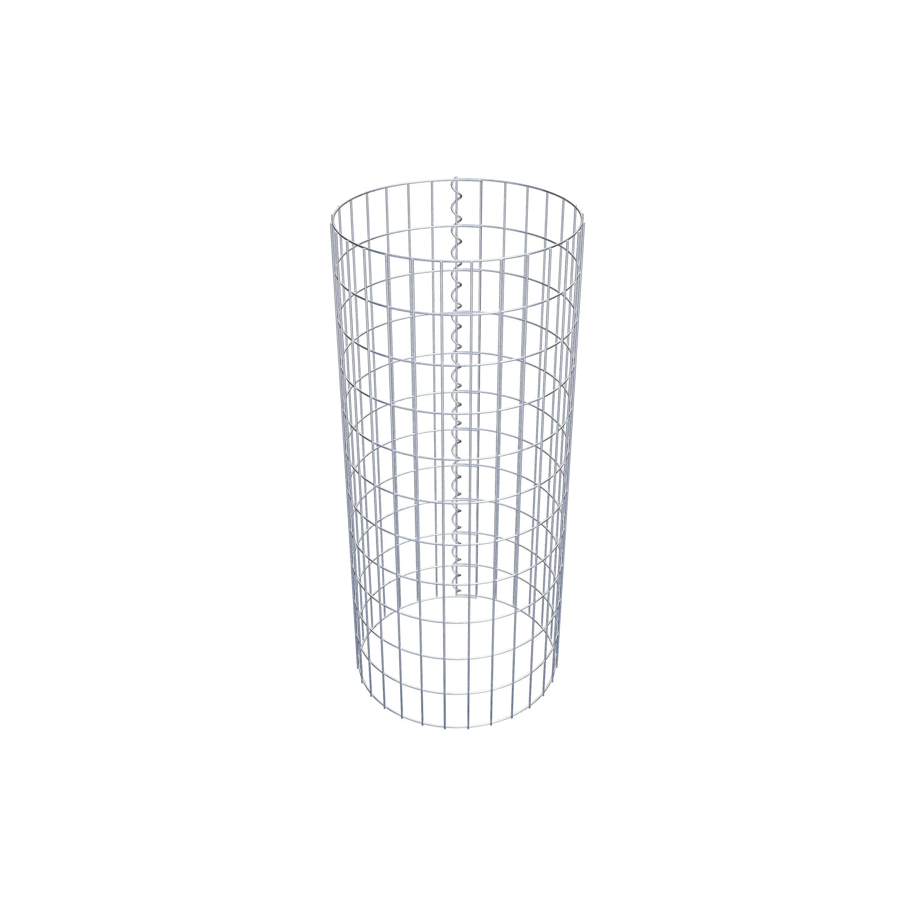 Columna de gaviones diámetro 47 cm, MW 5 x 10 cm redonda