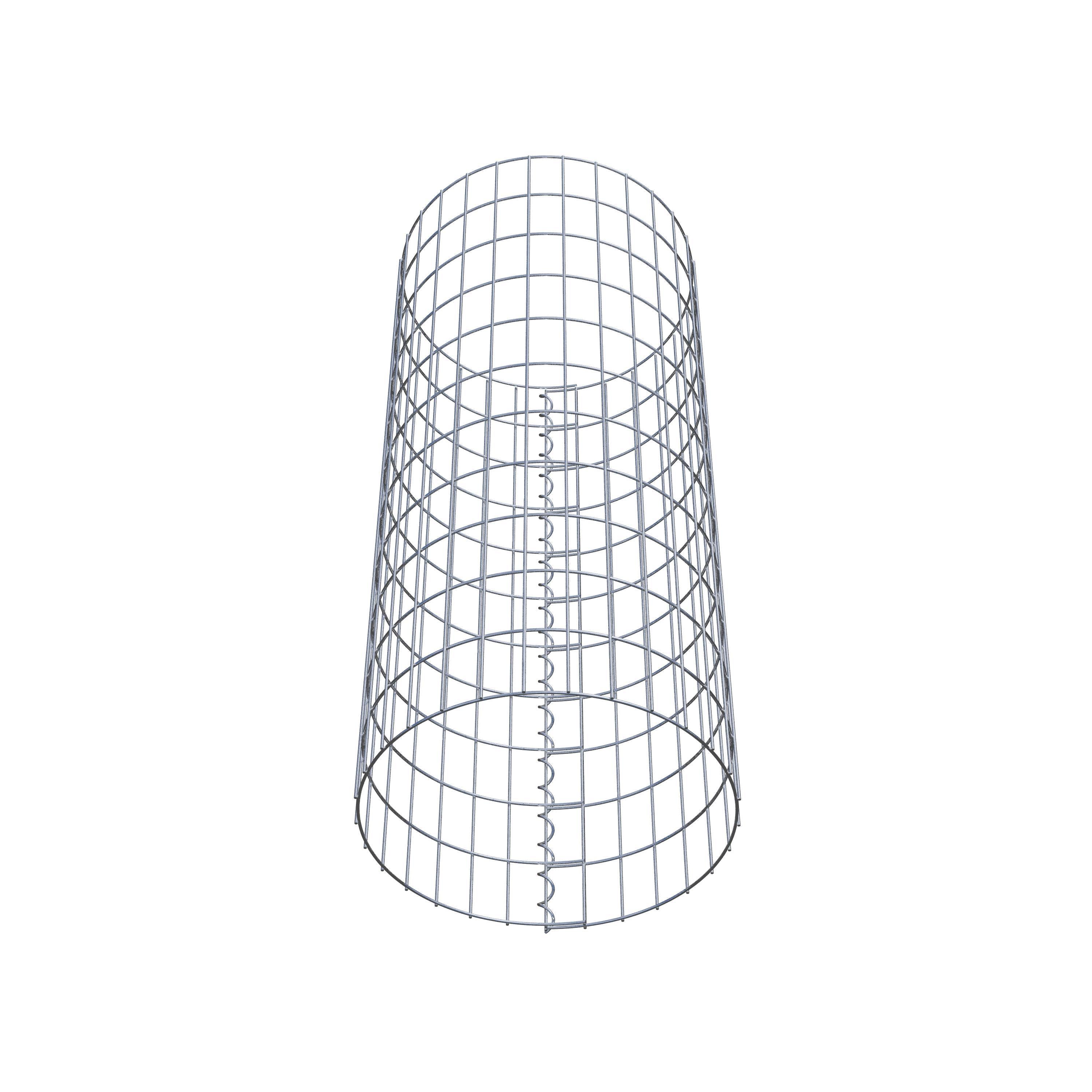 Columna de gaviones diámetro 47 cm, MW 5 x 10 cm redonda