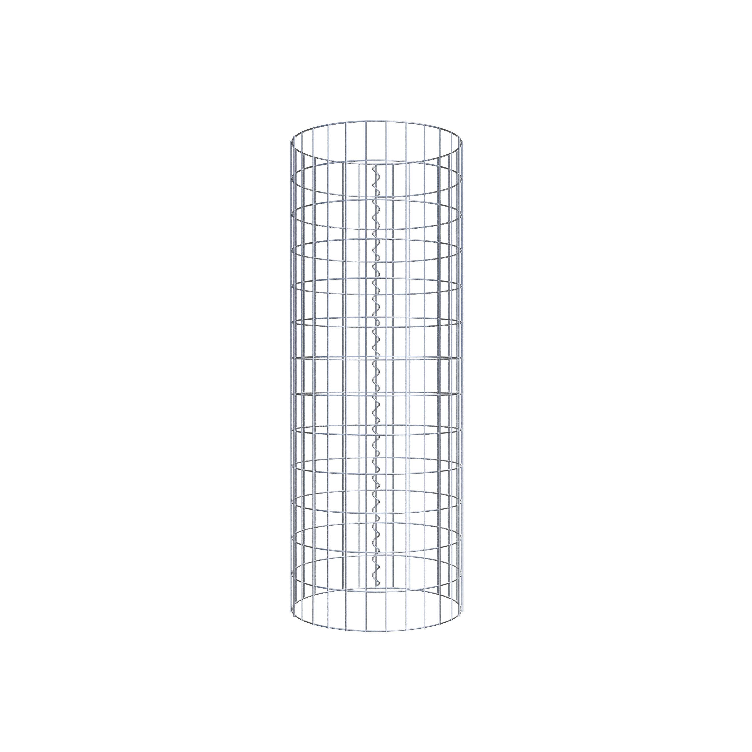 Columna de gaviones diámetro 47 cm, MW 5 x 10 cm redonda