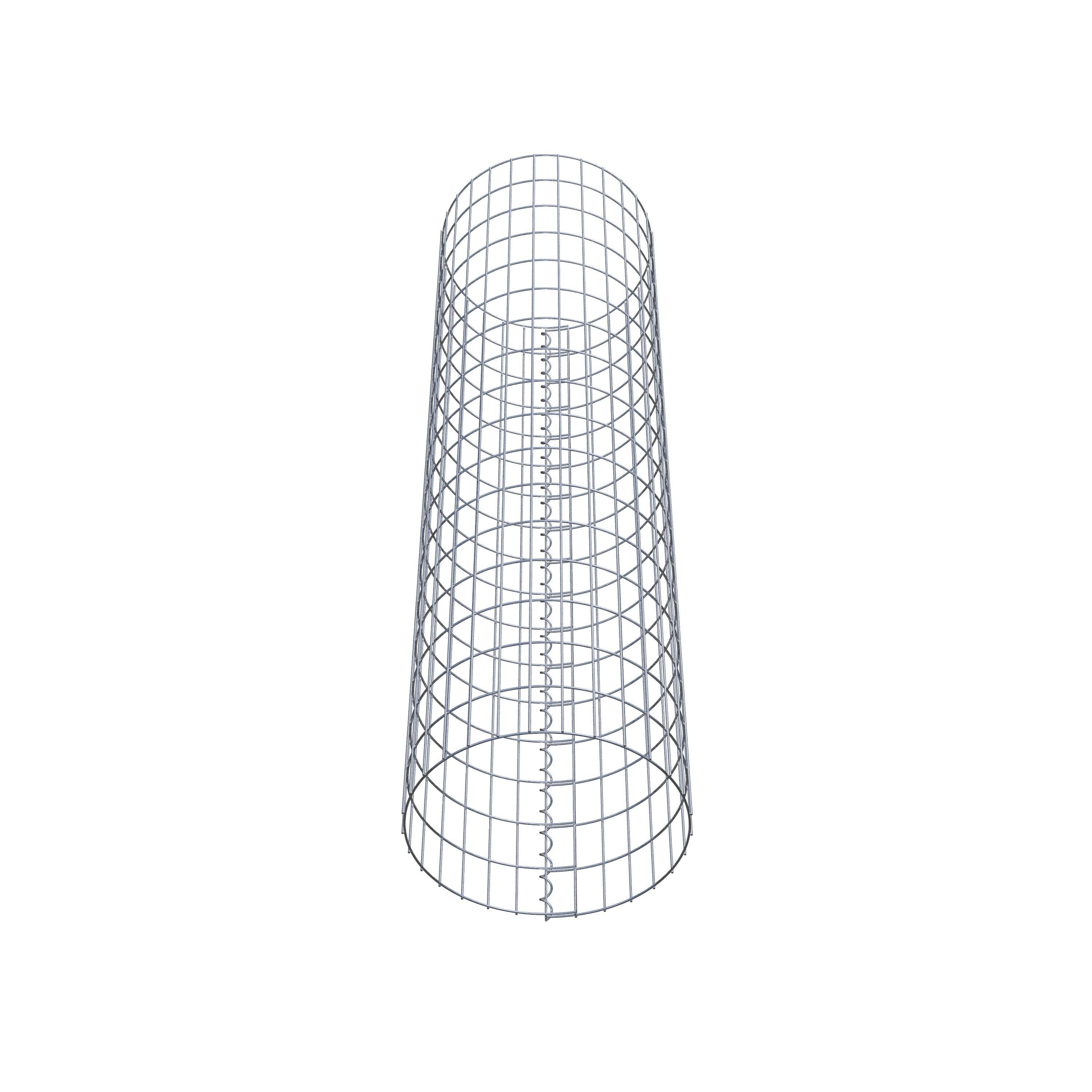 Columna de gaviones diámetro 47 cm, MW 5 x 10 cm redonda