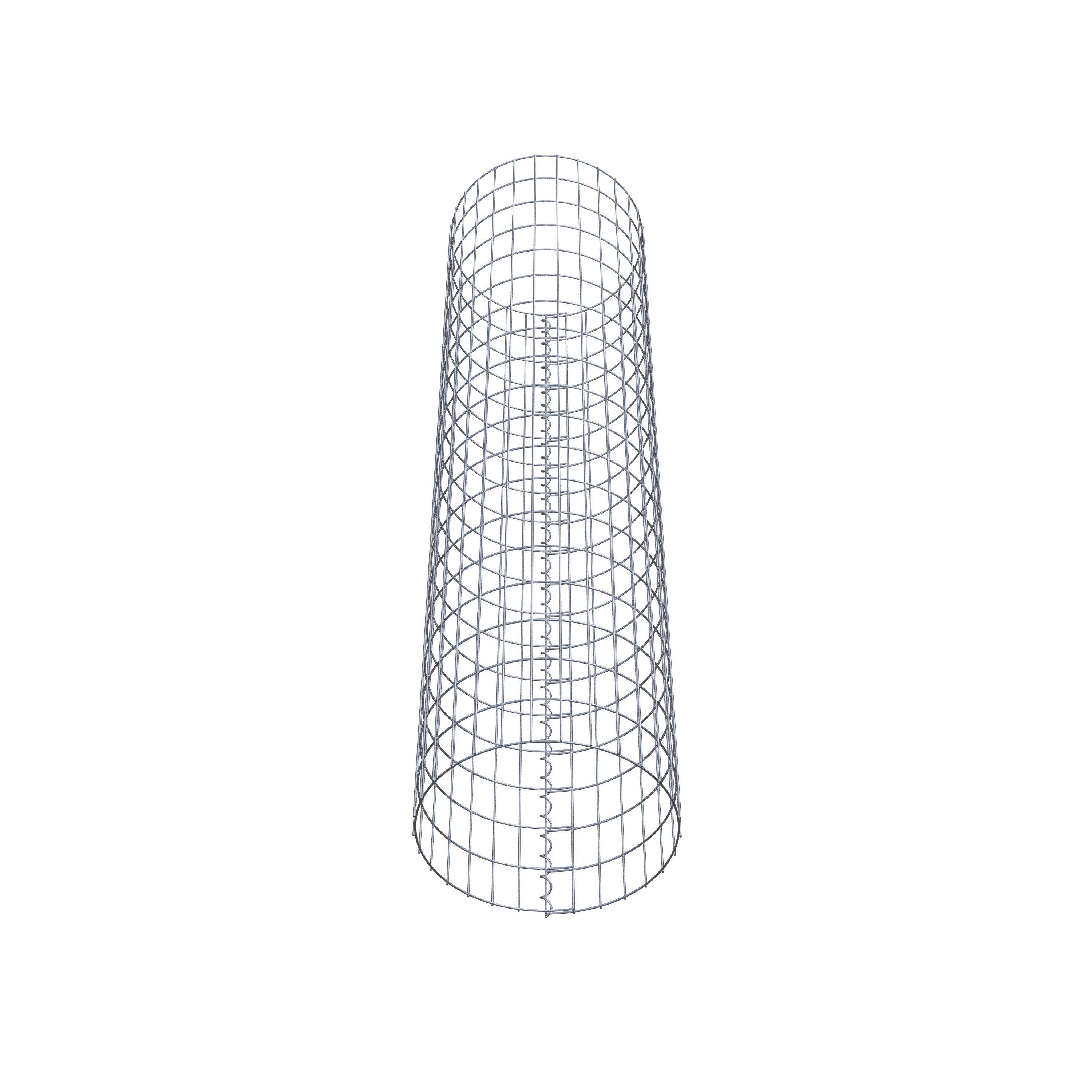 Columna de gaviones diámetro 47 cm, MW 5 x 10 cm redonda