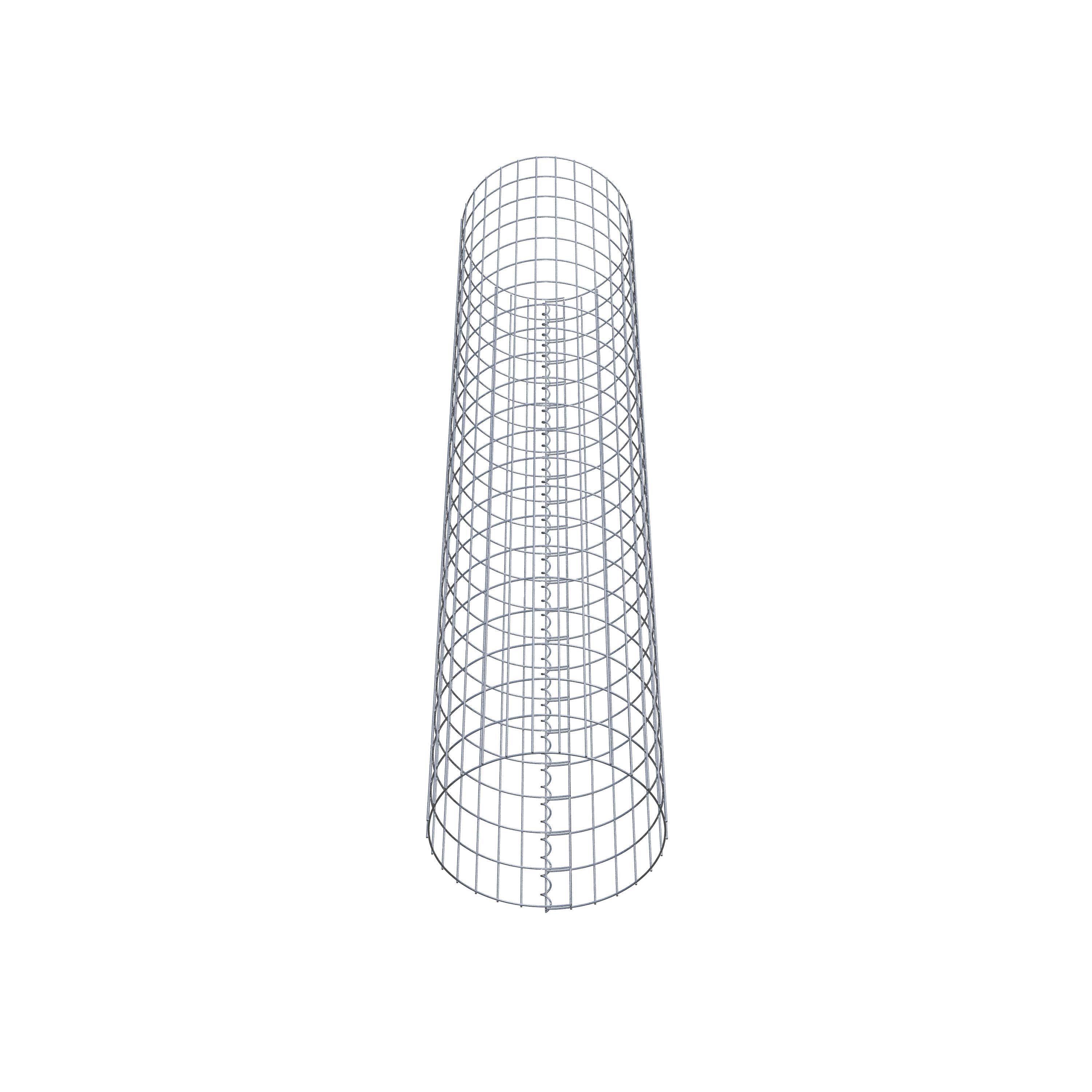 Columna de gaviones diámetro 47 cm, MW 5 x 10 cm redonda