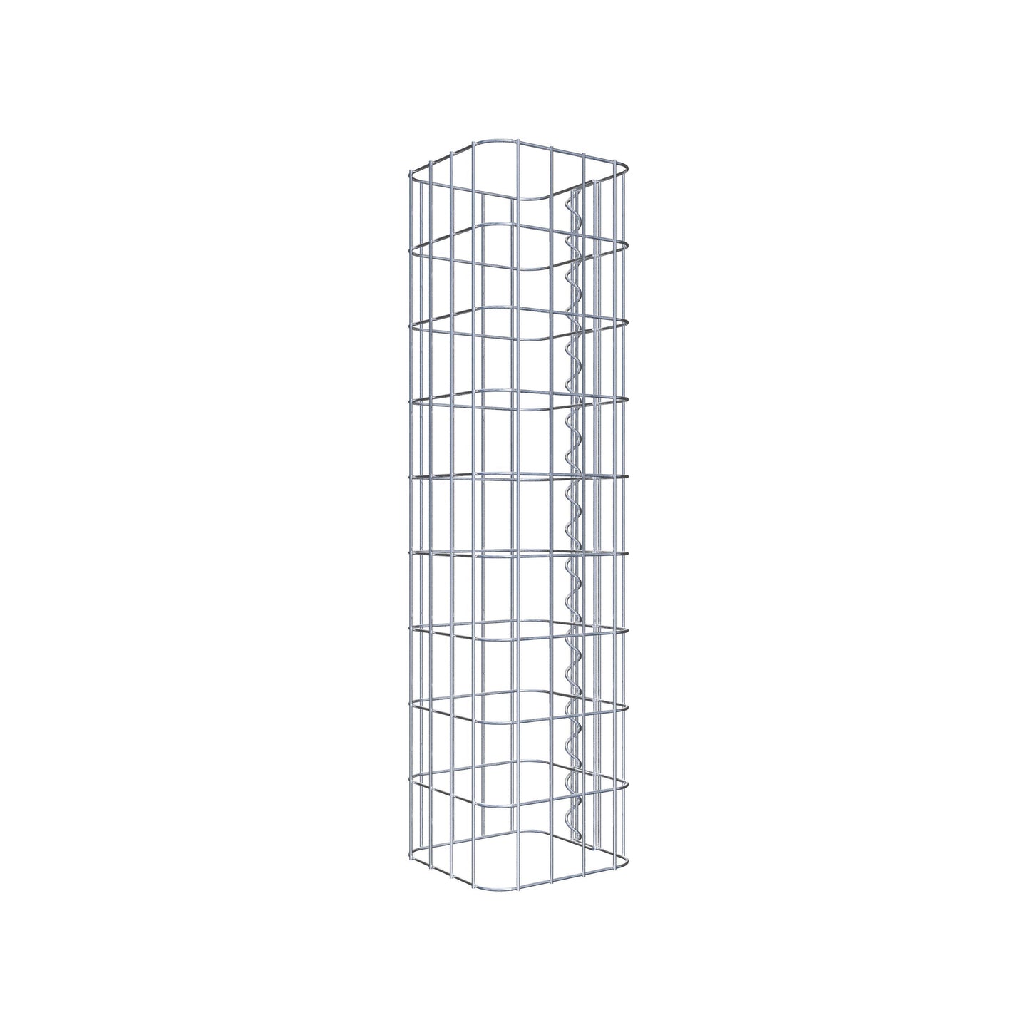 Gabion column 22 x 22 cm, MW 5 x 10 cm square