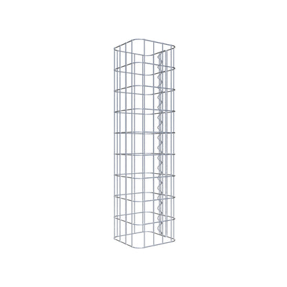 Gabion column 22 x 22 cm, MW 5 x 10 cm square