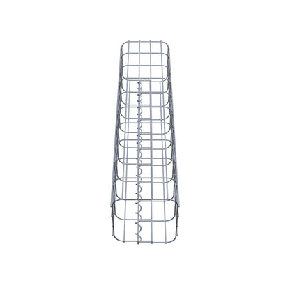 Gabion column 22 x 22 cm, MW 5 x 10 cm square
