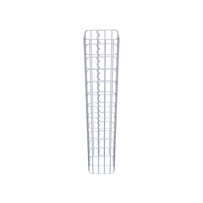 Gabion column 22 x 22 cm, MW 5 x 10 cm square