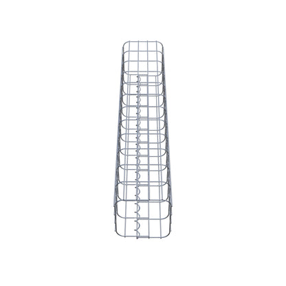 Gabion column 22 x 22 cm, MW 5 x 10 cm square