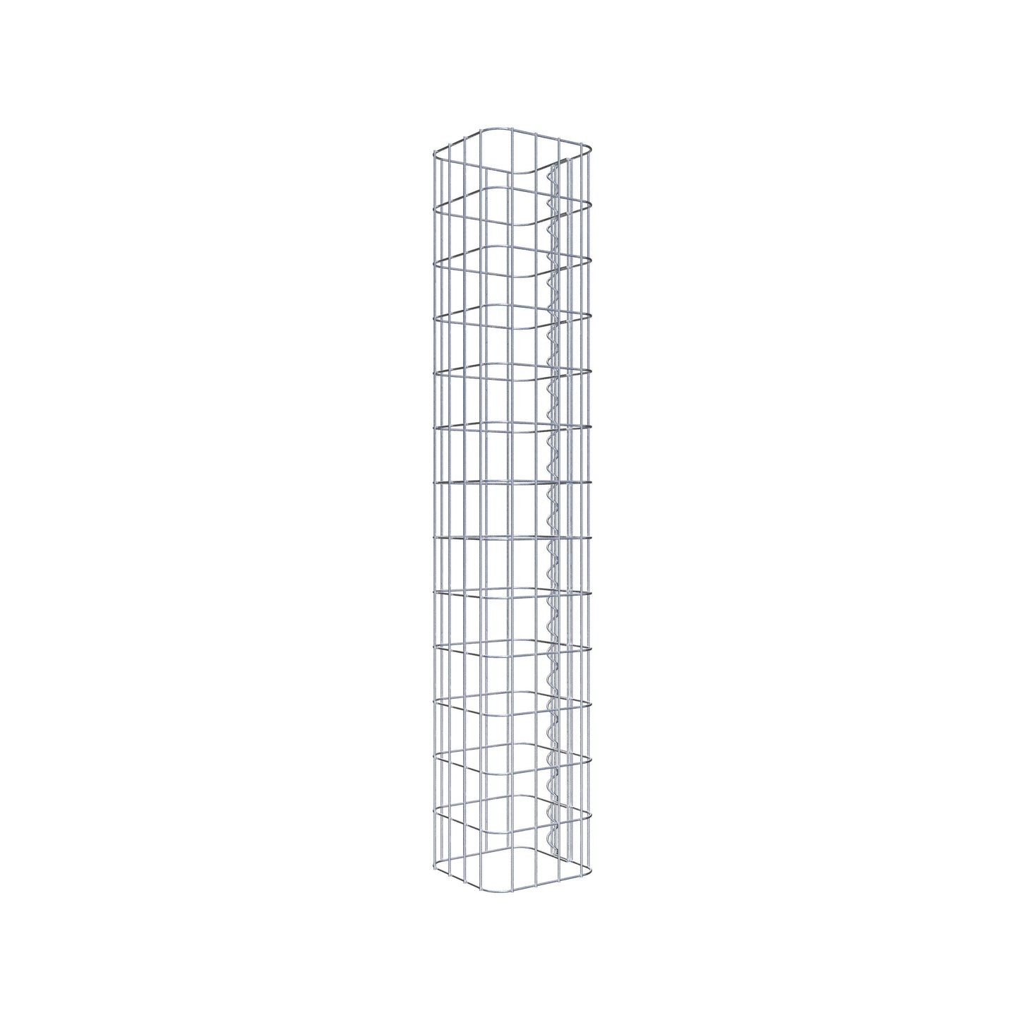Gabion column 22 x 22 cm, MW 5 x 10 cm square