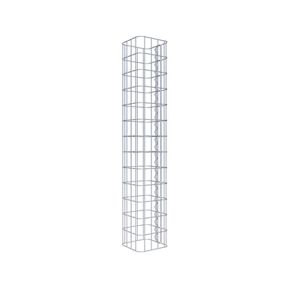 Gabion column 22 x 22 cm, MW 5 x 10 cm square