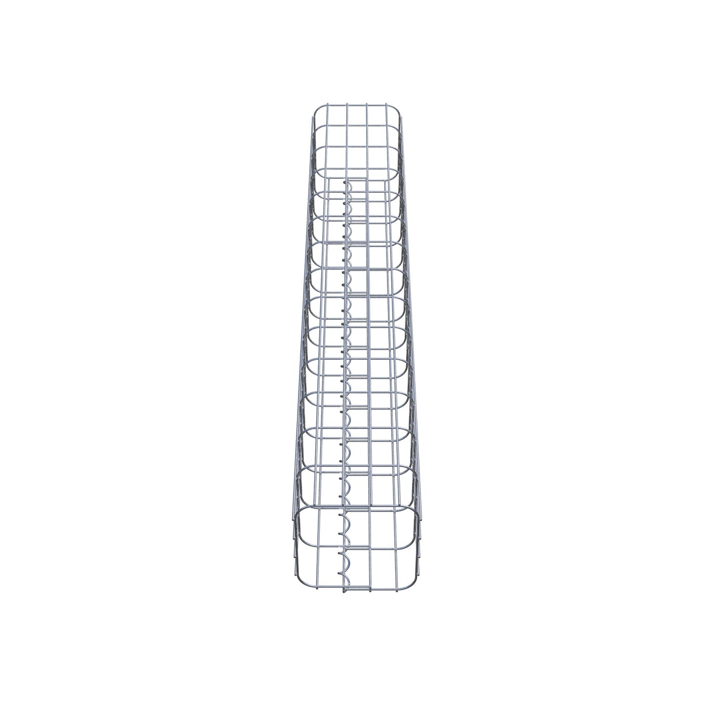 Gabion column 22 x 22 cm, MW 5 x 10 cm square